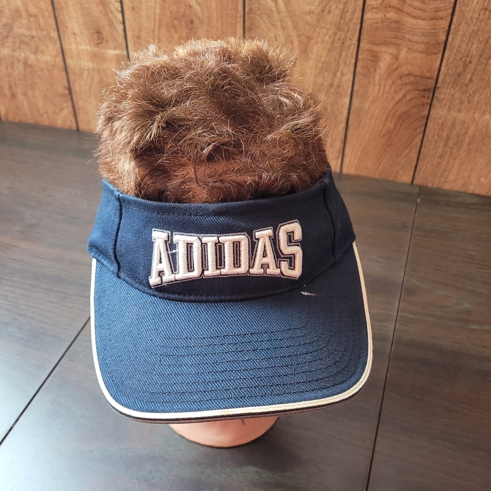 Vintage Adidas Golf Tennis Adjustable Strap Visor Hat